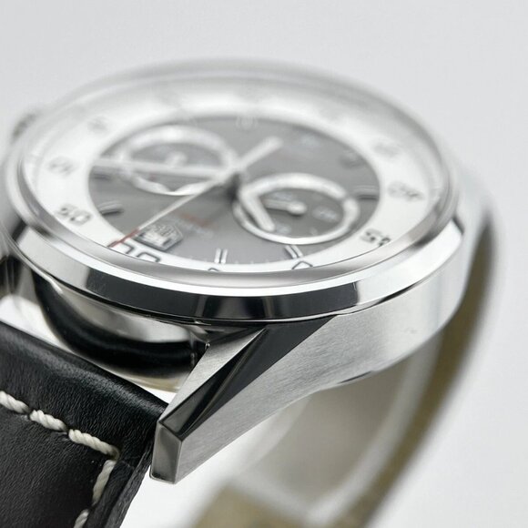 Tag Heuer Carrera Flyback Chronograph 43mm Stainless Steel CAR2B11 Gray Dial - Picture 4 of 8